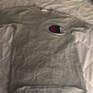 Champion Big C Patch Heritage Tee